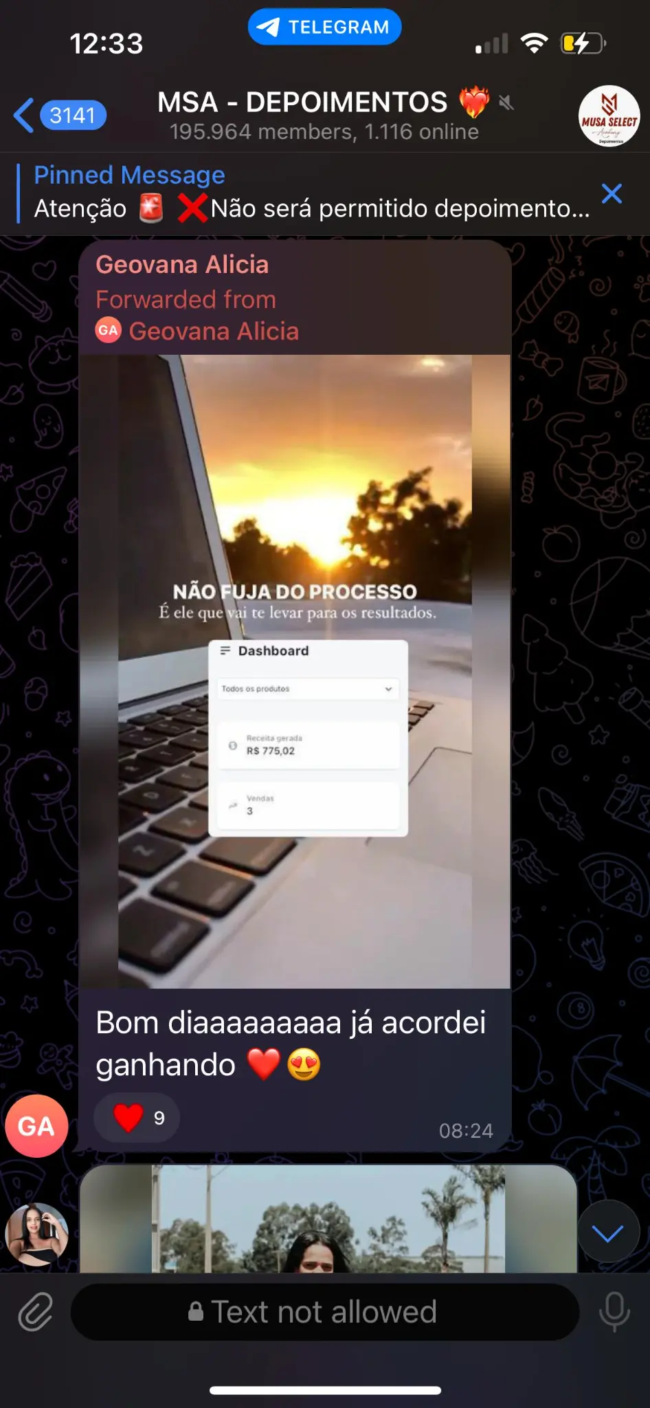 Depoimento MSA